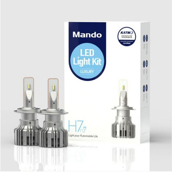 오토망고 MANDO 합법 인증 LED 만도 LED Light Kit 럭셔리 H7 코나 전용