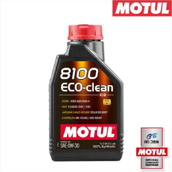 오토망고 MOTUL 모튤 8100 eco-clean 0W30 엔진오일